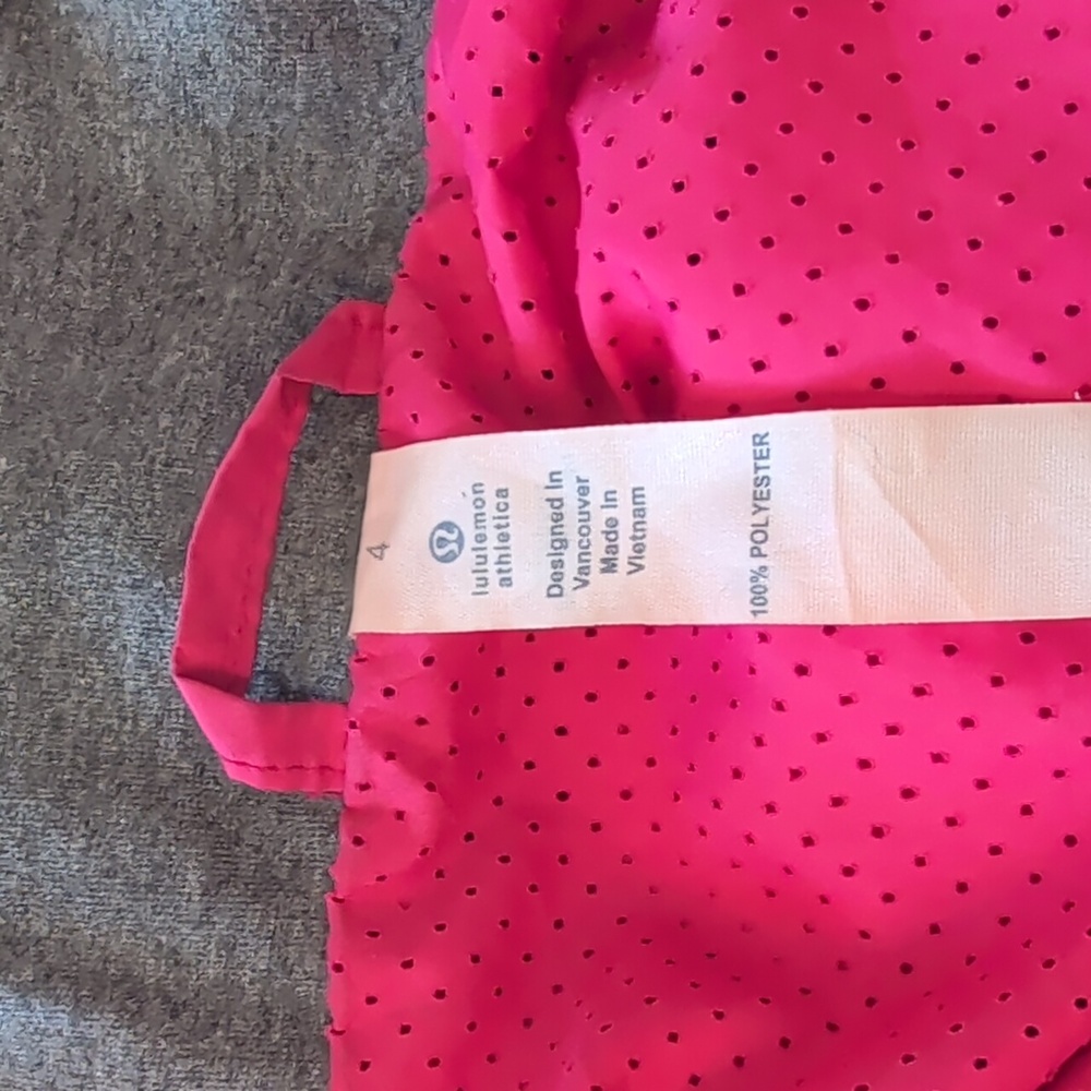 Lululemon Athletica Pink Jacket - Picture 8 of 9